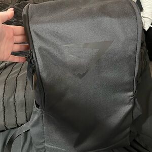 Black gym bag